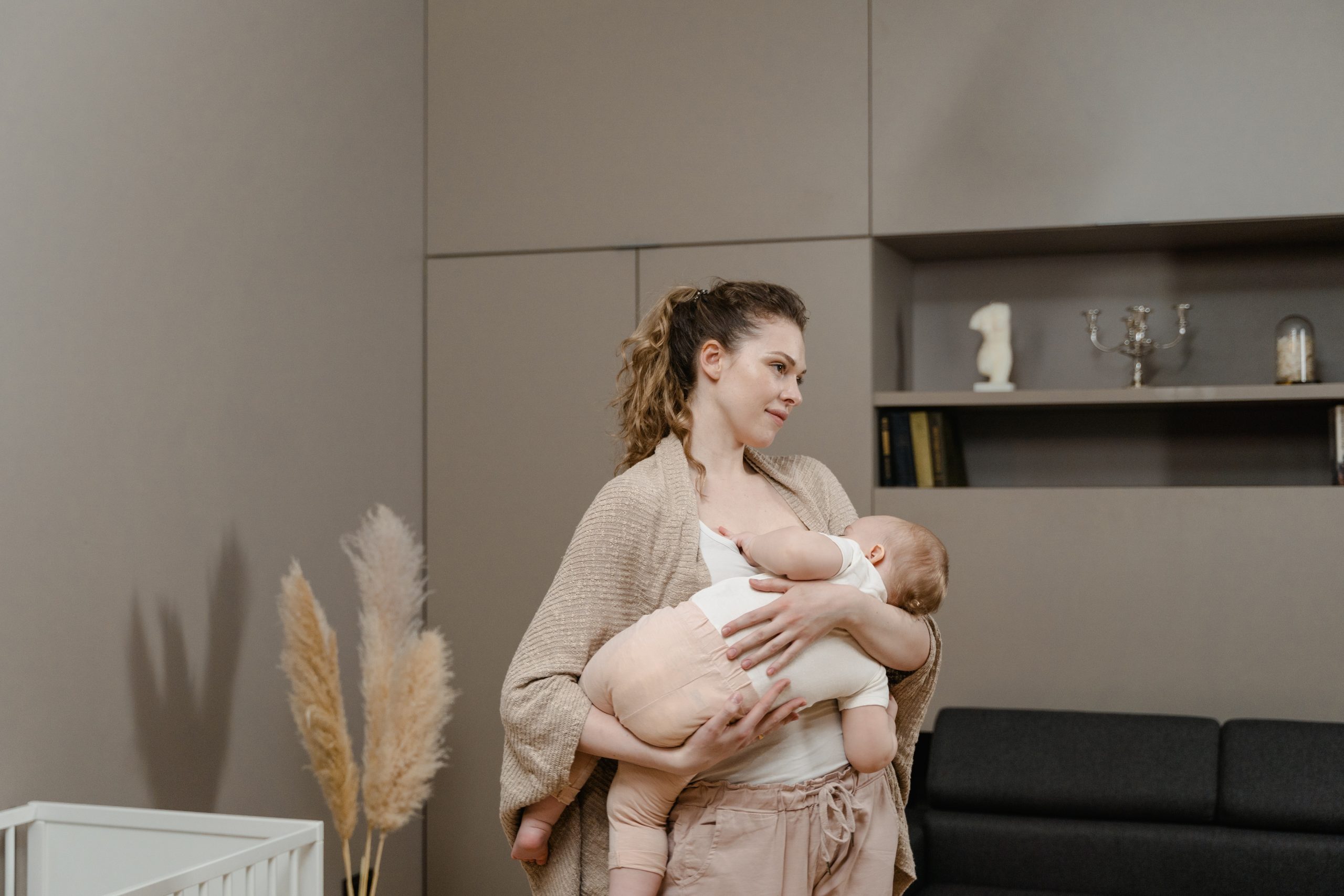 When Using Nursing Pillows, Breastfeeding Tips For New Mothers pexels mart production 7491270 scaled - When Using Nursing Pillows, Breastfeeding Tips For New Mothers
